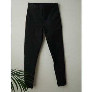 TOPSHOP Black Riding Pants Sz 4